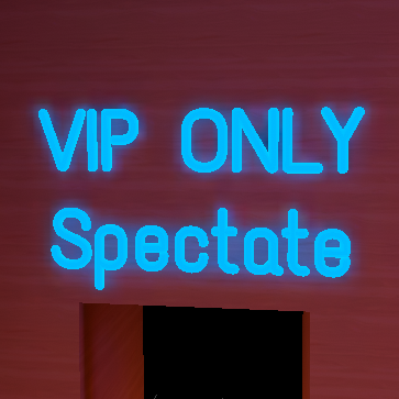 Access to VIP spectator room