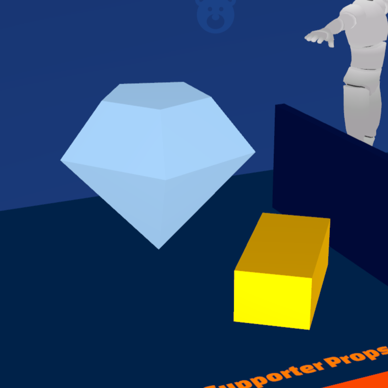 Access to unique supporter props